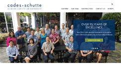 Desktop Screenshot of cades.com